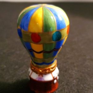 Limoges France Hot Air Balloon Box
